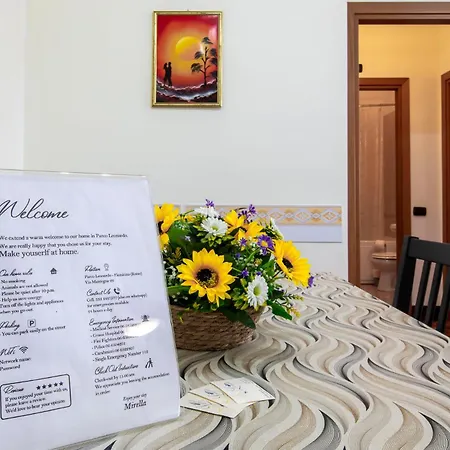 Apartamento Turistico Leonardo - Rome, 20m In Treno -fiumicino Airport, 2m In Treno- Fiera, 2m In Treno